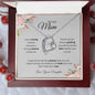 To My Mom | Thank You | Forever Love Necklace