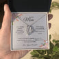 To My Mom | Thank You | Forever Love Necklace