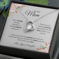 To My Mom | Thank You | Forever Love Necklace