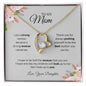 To My Mom | Thank You | Forever Love Necklace