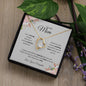 To My Mom | Thank You | Forever Love Necklace