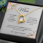 To My Mom | Thank You | Forever Love Necklace