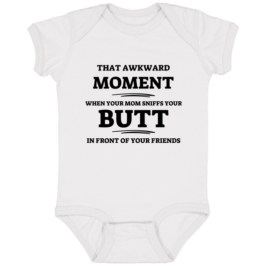 Baby Onesie Mom Sniffs Butt | New Baby Gift