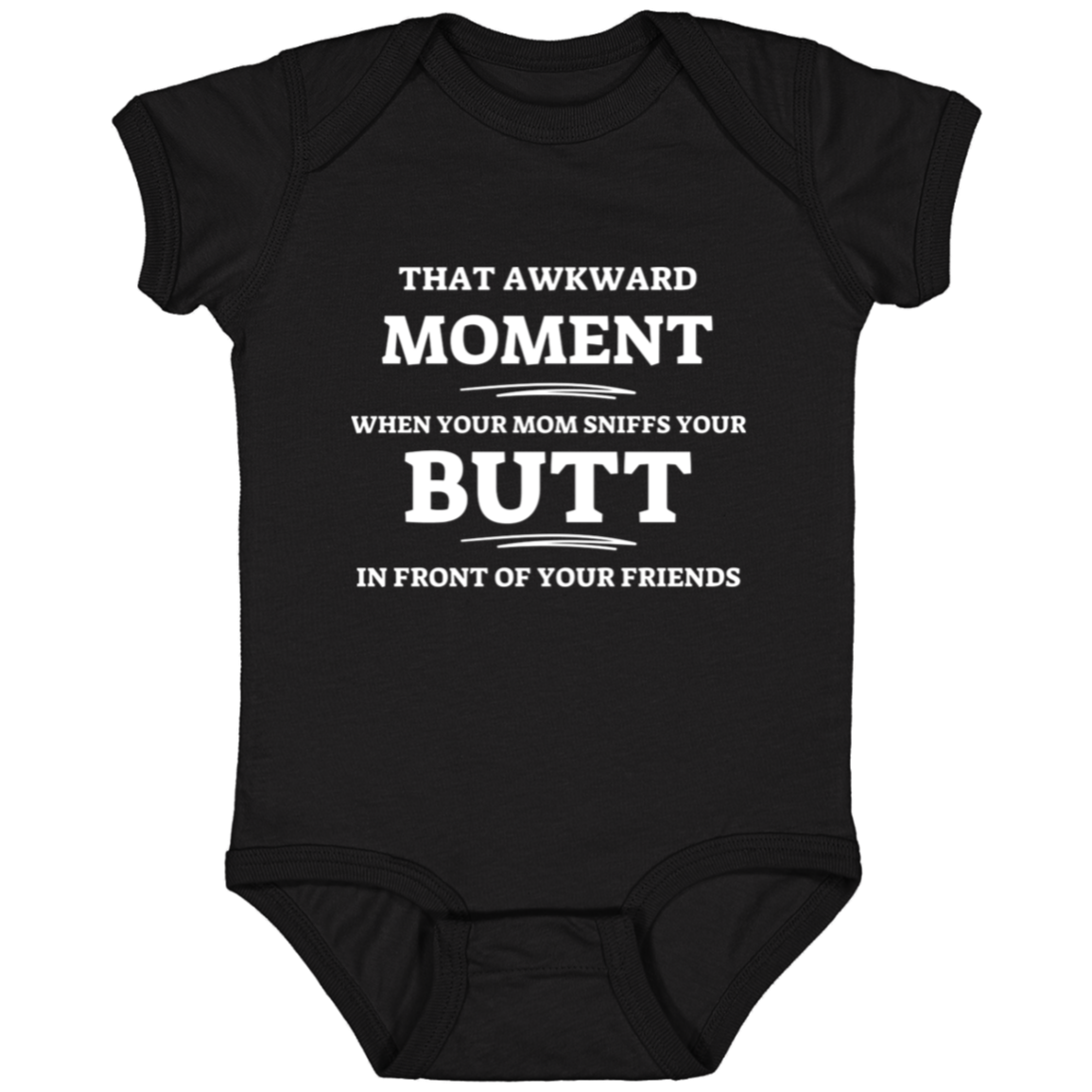 Baby Onesie Mom Sniffs Butt | New Baby Gift