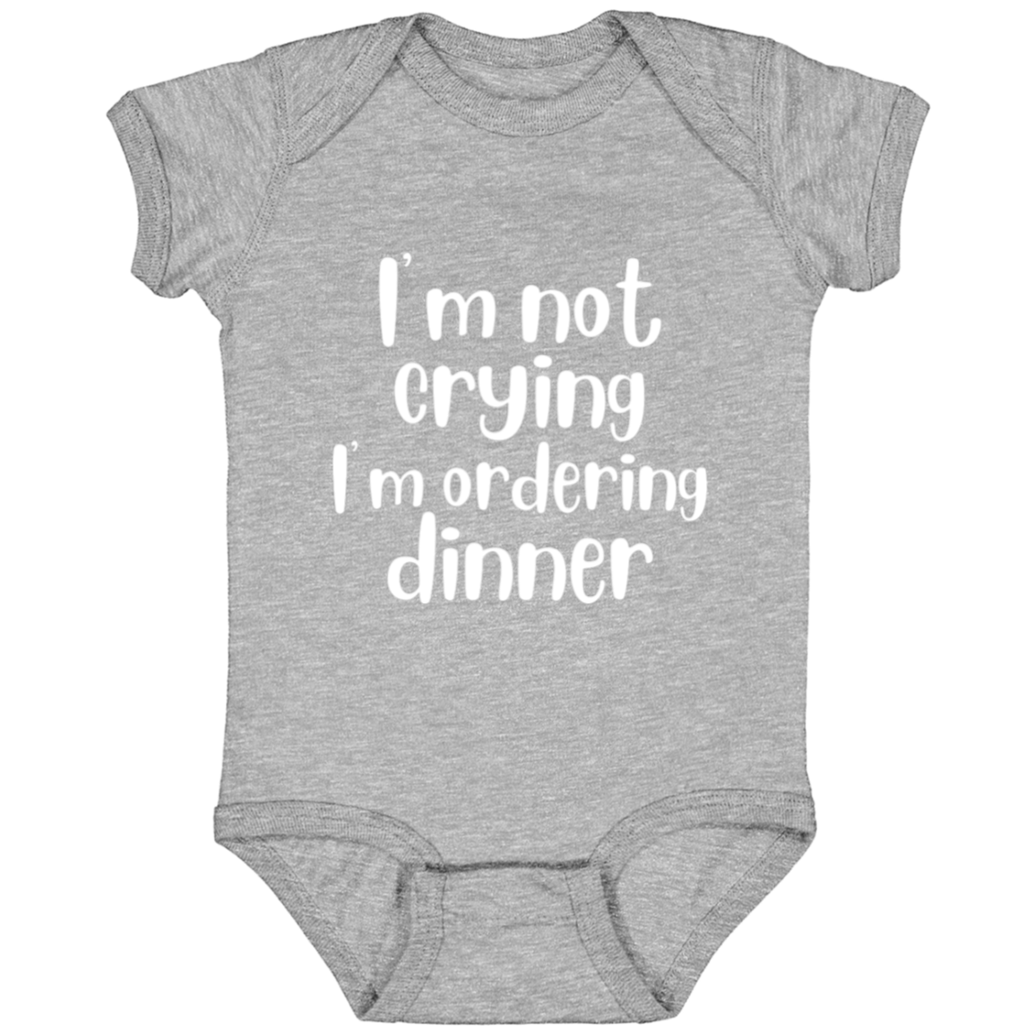 Baby Onesie Ordering Dinner | New Baby Gift