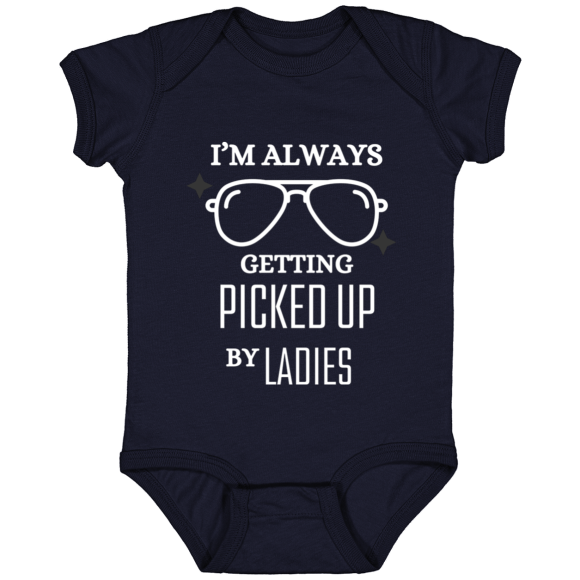 Baby Onesie Little Getting Picked Up | New Baby Gift