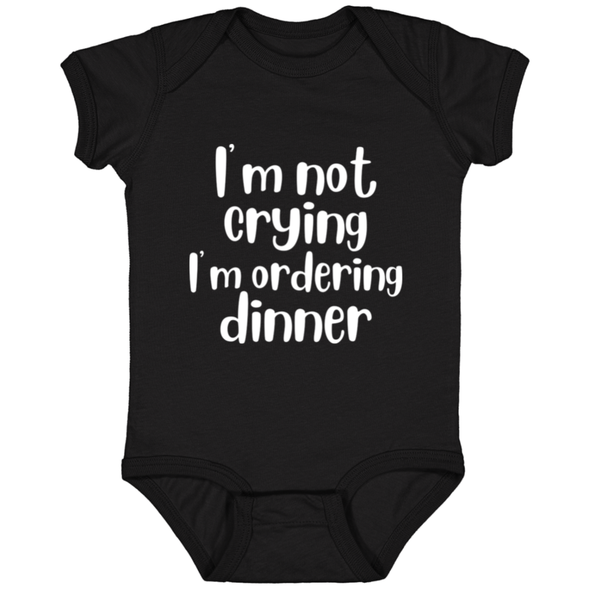 Baby Onesie Ordering Dinner | New Baby Gift