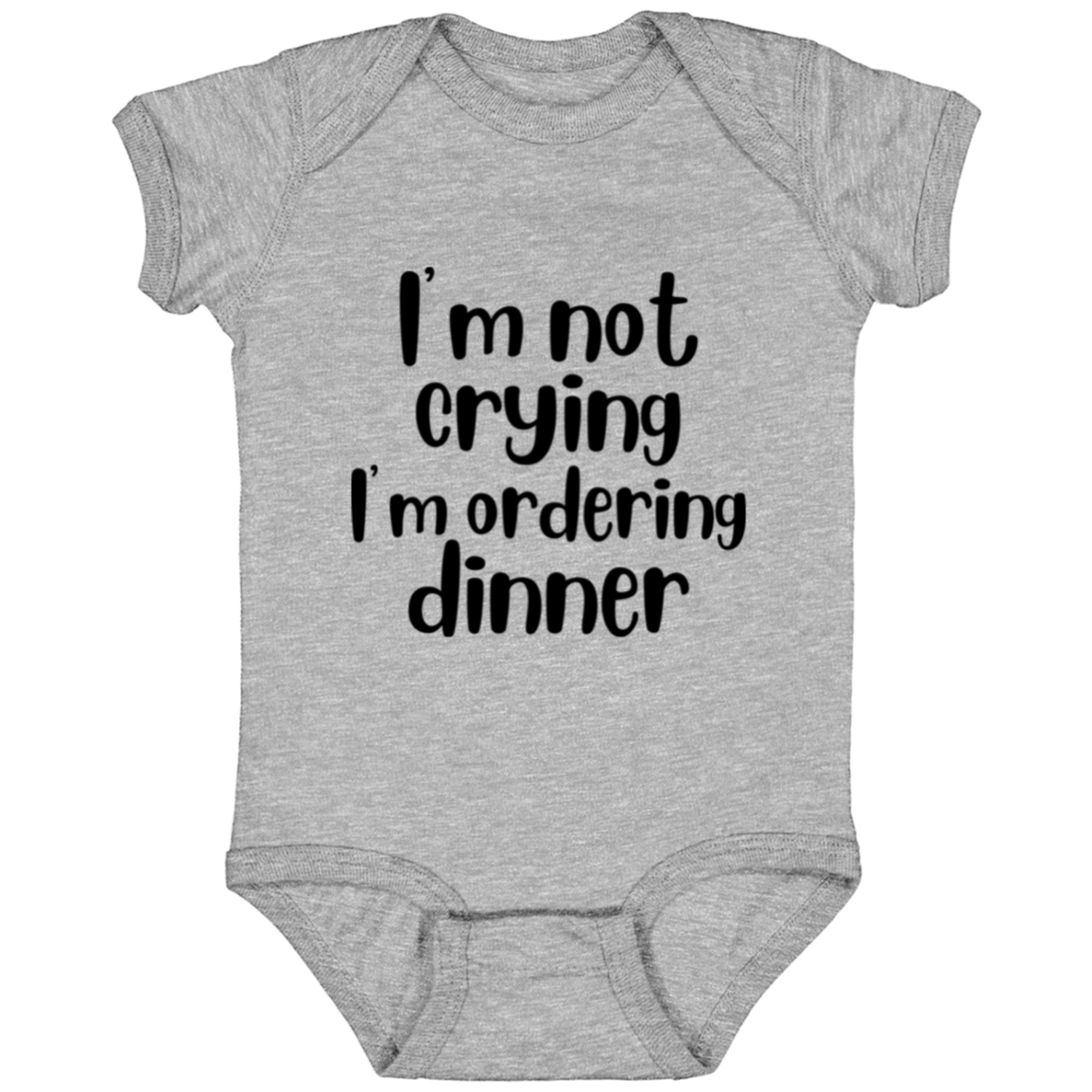 Baby Onesie Ordering Dinner | New Baby Gift