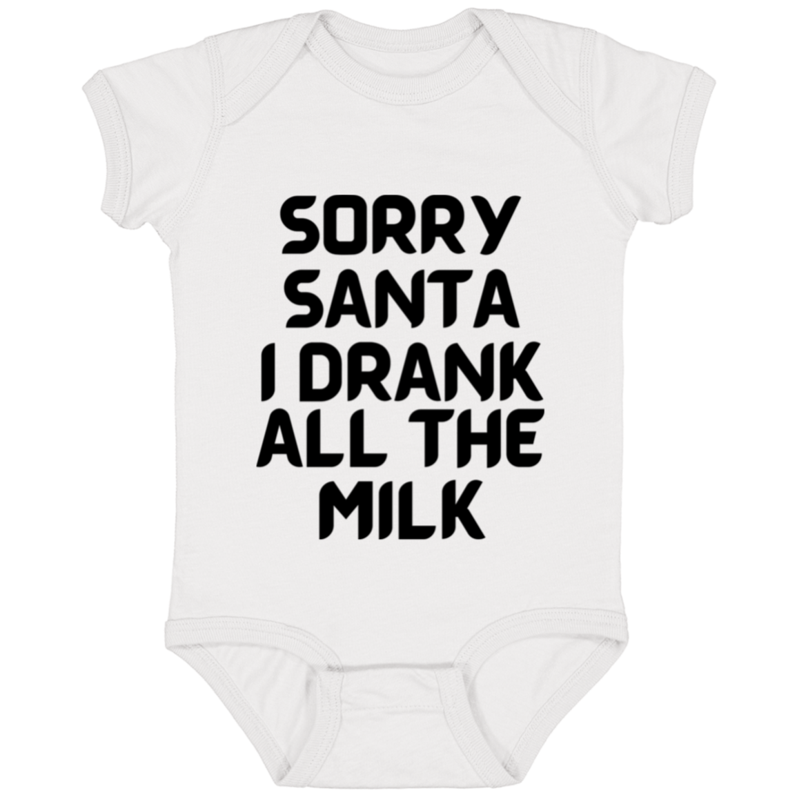 Baby Onesie Sorry Santa | New Baby Gift