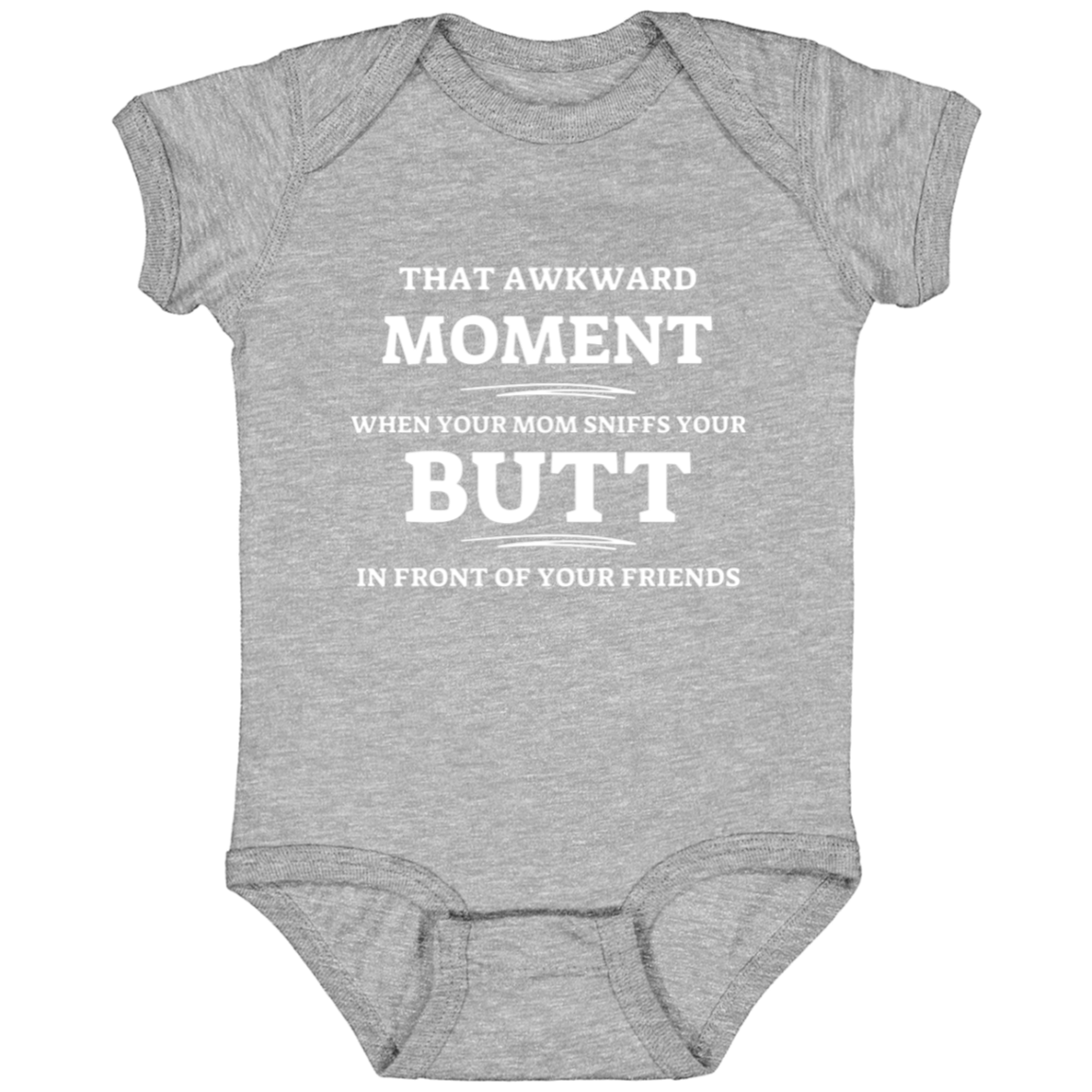 Baby Onesie Mom Sniffs Butt | New Baby Gift