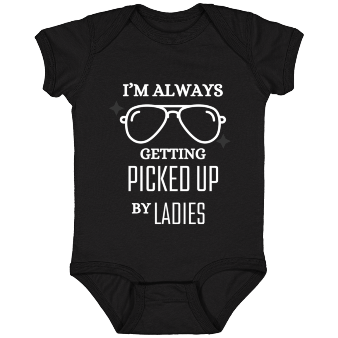 Baby Onesie Little Getting Picked Up | New Baby Gift