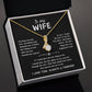 To My Wife | Alluring Beauty Necklace | Birthday Gift | Anniversary Gift | Valentine's Day Gift | Mother's Day Gift | Christmas Gift | Black Background